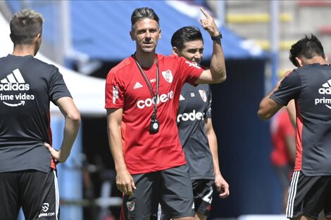 Martín Demichelis comanda la ardua tarea de reemplazar a Marcelo Gallardo (Fuente: Prensa River)