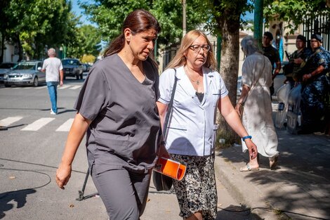 La médica Carolina Giribaldi Larrosa, integrante del equipo de emergencias que asistió a Fernando Báez Sosa. (Fuente: Télam)