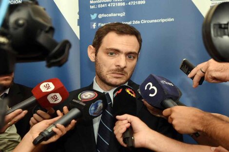 El fiscal José Luis Caterina lleva adelante la acusación.