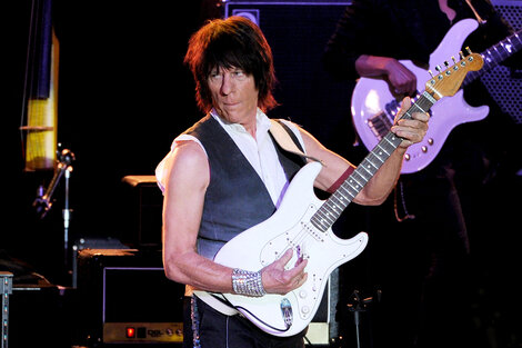 Murió Jeff Beck, mago de las seis cuerdas