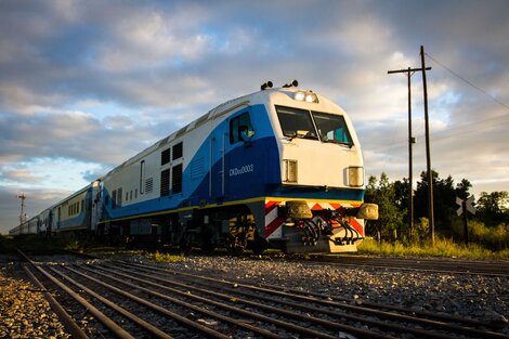 Tren a Mar del Plata. Imagen: NA.