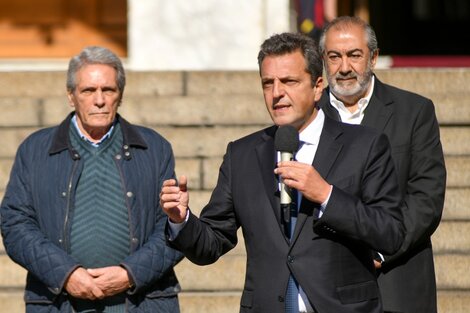 El ministro de Economía, Sergio Massa, mantuvo esta semana varias reuniones con líderes de la CGT.