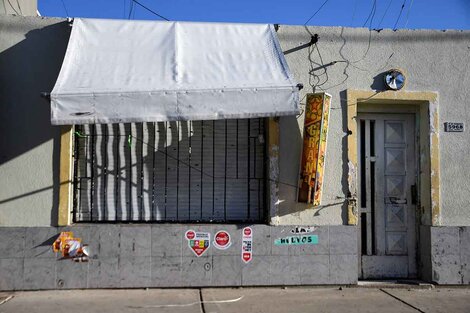 El almacen propiedad de Juan José Gómez, donde lo mataron.