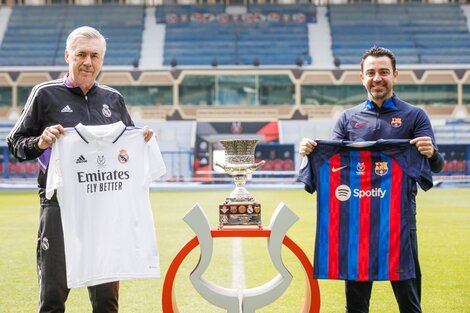 Ancelotti y Xavi, los entrenadores que buscarán la Supercopa de España
