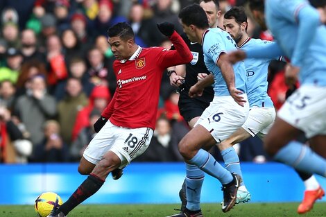 Premier League: el United le ganó el clásico de Manchester al City