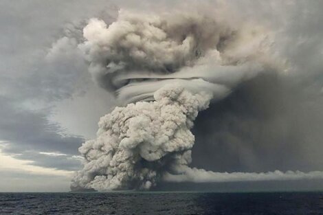 La erupción superó la potencia de la bomba atómica y se sintió hasta en Alaska, a 9.000 kilómetros.