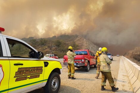 Un seguro nacional para los bomberos voluntarios