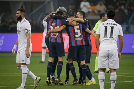 Supercopa de España: Barcelona derrotó al Real Madrid y fue campeón