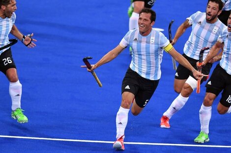 Los dirigidos por Mariano Ronconi, actualmente en el séptimo puesto del ránking de la FIH, están en la segunda posición del Grupo A. (Foto: AFP)