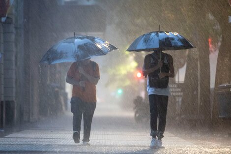 Alerta por tormentas fuertes y caída de granizo en varias provincias