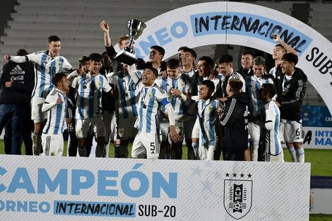 La Sub 20 viene de ganar la Copa Ciudad de Maldonado, en Uruguay. (Foto: Selección argentina)