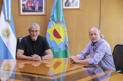 Reunión entre Ferraresi y el jefe de Gabinete provincial