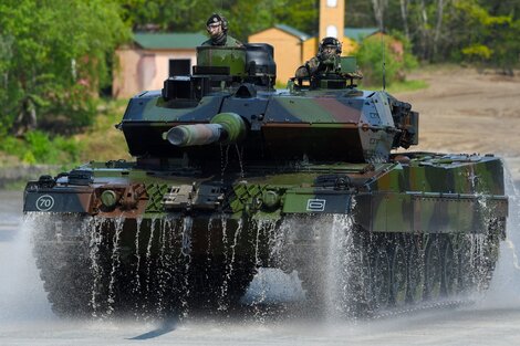 Alemania y Estados Unidos anunciaron el envío de tanques a Ucrania