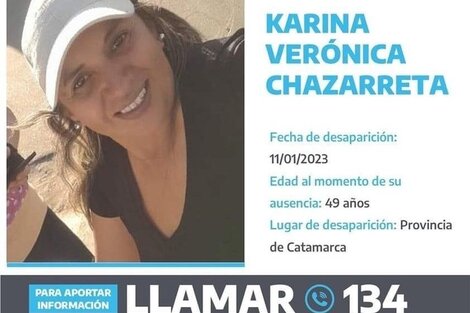 Dos semanas sin Karina Chazarreta