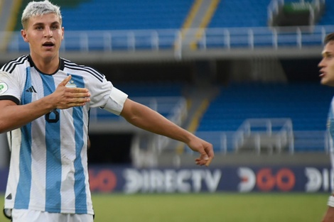 Selección Argentina Sub 20: cuándo juega contra Colombia por la clasificación al hexagonal final 