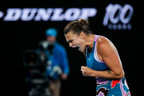 Aryna Sabalenka, finalista por primera vez en un Grand Slam