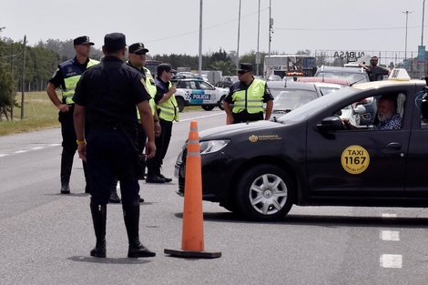 Taxistas cortaron parcialmente uno de los ingresos a Mar del Plata