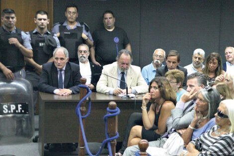 En diciembre de 2016, el Tribunal Oral Federal de Mar del Plata condenó a los siete represores. (Fuente: Télam)
