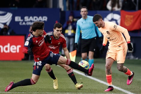 Rodrigo De Paul fue titular y la rompió en el Atlético de Madrid