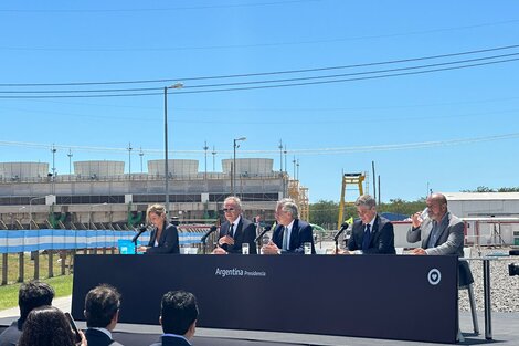 Pampa Energía e YPF inauguraron el ciclo combinado de la Central Térmica Ensenada Barragán