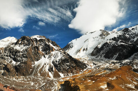 El Cerro Mercedario se encuentra en Calingasta y tiene 6.770 metros de altura. Foto: Gobierno de San Juan