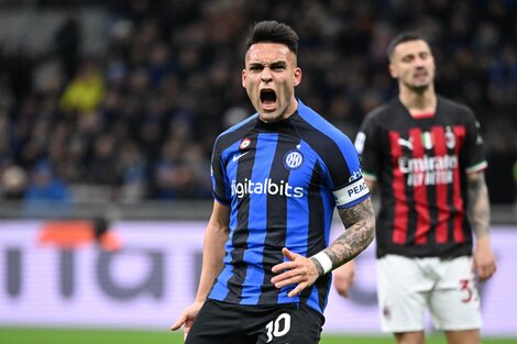 El imparable Lautaro Martínez: Inter venció a Milan con gol del Toro