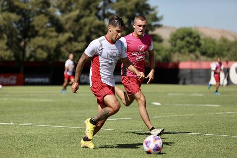Jonathan Menéndez ayer durante la práctica en Bella Vista. (Fuente: PRENSA CANOB)