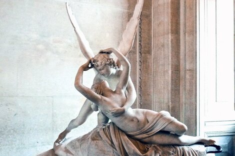 Amor y psique, de Antonio Canova.