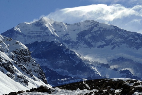 Un montañista estadounidense falleció en el Aconcagua y es la tercera víctima en 5 días. Imagen: Télan. 