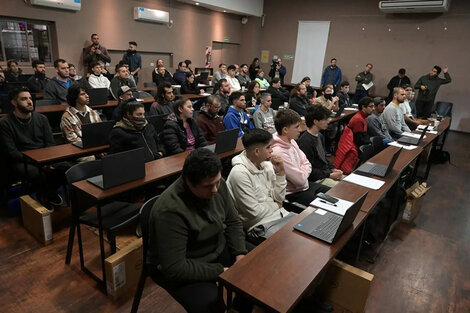 Alumnos en el cursado 2022 de la tecnicatura.