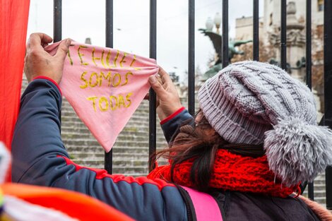 Pierina Nochetti: A juicio oral por pintar un mural sobre la desaparición de Tehuel