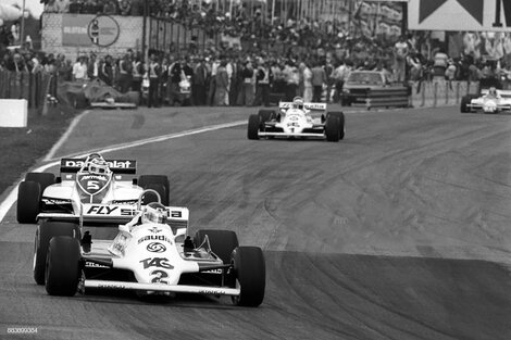 Reutemann, Nelson Piquet y Alan Jones