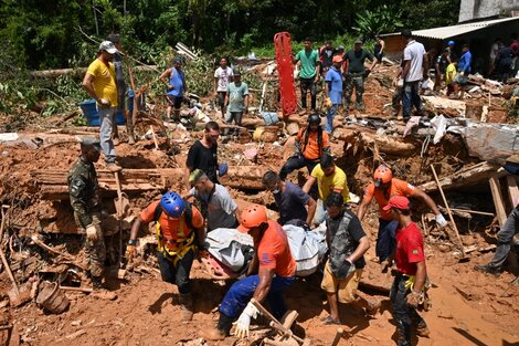 Inundaciones en Brasil: 48 muertos y 57 desaparecidos 