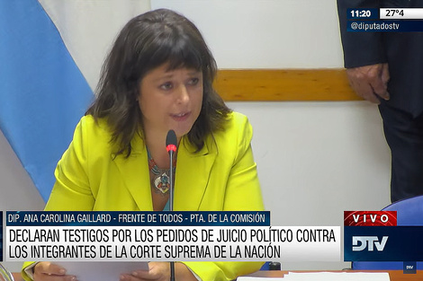 Diputados vuelve a reunirse para tratar el Juicio Político contra los integrantes de la Corte Suprema de Justicia de la Nación