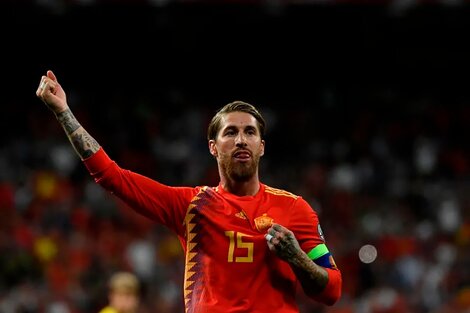 Ramos fue un referente de la Selección Española (Fuente: AFP)