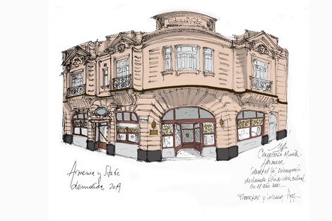 Armenia y Santa Fe, Cervecería Hermann, demolida en 2019.