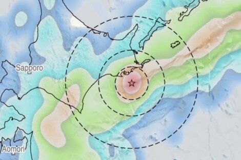 Japón: un fuerte sismo de magnitud 6.1 se registró en la isla Hokkaido