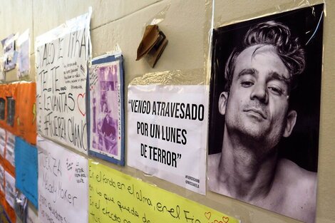 Este lunes el equipo médico del sanatorio Otamendi decidió trasladar a Chano Charpentier a sala común. Foto: NA