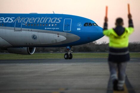 Aerolíneas Argentinas aparece en primera línea entre quienes impulsan las privatizaciones.