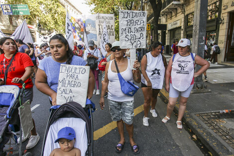 Marcha por el indulto a Milagro Sala