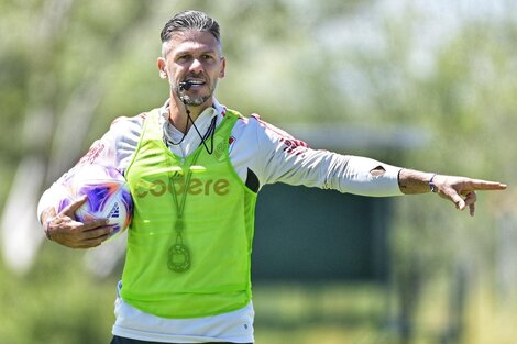 Martín Demichelis, DT de River Plate.q (Fuente: Prensa RIver Plate)