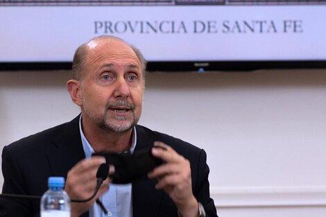 Omar Perotti, gobernador de Santa Fe. 