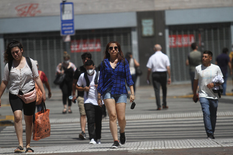 La ola de calor extremo continuará durante toda la semana. Imagen: Carolina Camps.