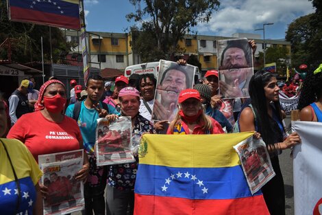 Venezuela rindió homenaje a Hugo Chávez a diez años de su muerte (Fuente: AFP)
