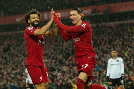 Premier League: Liverpool aplastó de local al Manchester United 