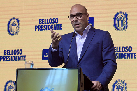 El presidente de Central, Gonzalo Belloso. (Fuente: Sebastián Granata)