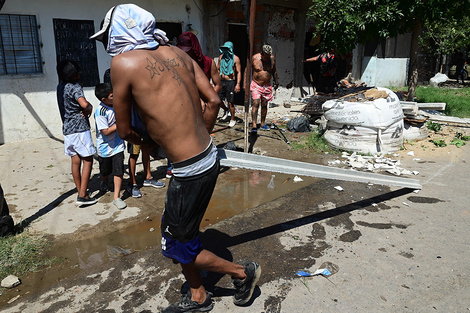 En el barrio aseguran que casi no quedó custodia el día después. (Fuente: Sebastián Granata)