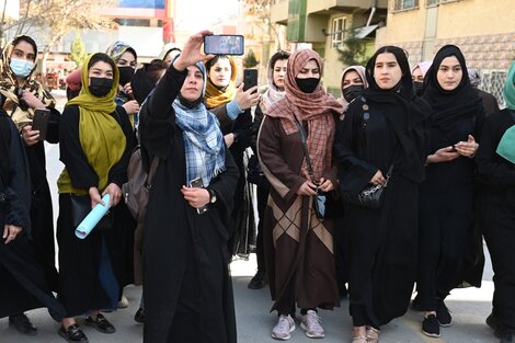 Afganistán es el país "más represivo" para las mujeres, denuncia la ONU (Fuente: AFP)