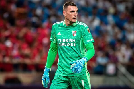 Franco Armani jugará el domingo en River