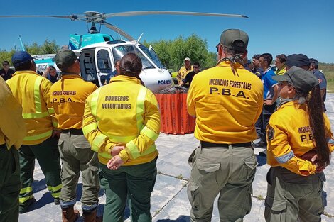 Por la sequía y el calor extremo, el sistema de Bomberos y Emergencias de Buenos Aires se encuentra en alerta